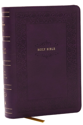 KJV Compact Bible w/ 43,000 Cross References, Purple Leathersoft, Red Letter, Comfort Print: Holy Bible, King James Version