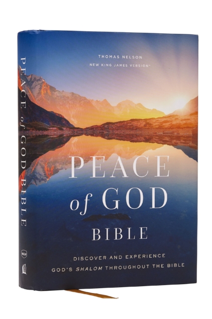 Peace of God Bible: Discover and Experience God''s Shalom Throughout the Bible (NKJV, Hardcover, Red Letter, Comfort Print)