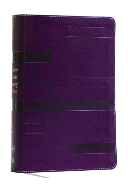 KJV Color Code Study Bible, Revealing God''s Truth Color by Color (Purple Leathersoft, Red Letter, Thumb Indexed)