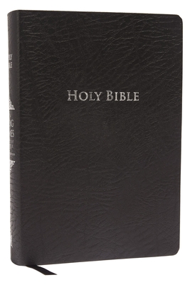 KJV Study Bible, Large Print, Bonded Leather, Black, Red Letter