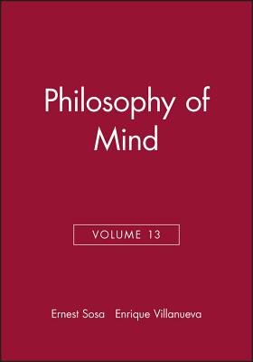 Philosophy of Mind, Volume 13