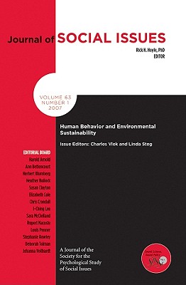 Human Behavior and Environmental Sustainability