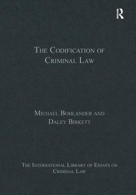 The Codification of Criminal Law