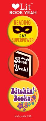 Book Yeah!  3 Badge Set