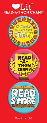 Read-a-thon 3 Badge Set