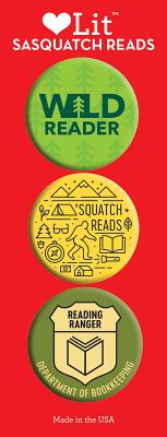 Sasquatch Reads 3-Button Assortment