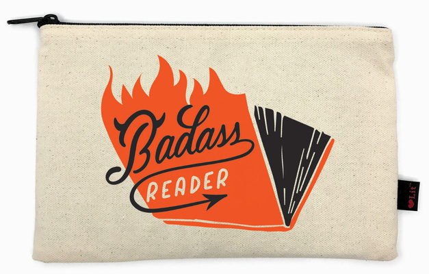 Badass Reader Pencil Pouch