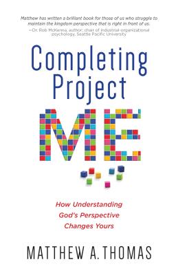 Completing Project Me