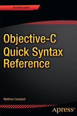 Objective-C Quick Syntax Reference