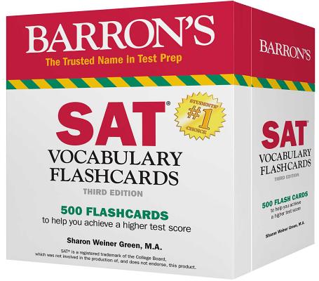 SAT Vocabulary Flashcards: 500 Cards Reflecting the Most Frequently Tested SAT Words + Sorting Ring for Custom Study