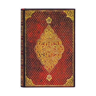 Golden Trefoil Mini Lined Hardcover Journal, 240pg, 120GSM by Paperblanks (Golden Trefoil)