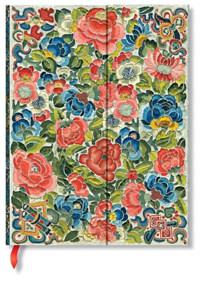 Pear Garden Ultra Lined Hardcover Journal, 144pg, 120GSM by Paperblanks (Peking Opera Embroidery)