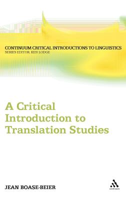 A Critical Introduction to Translation Studies