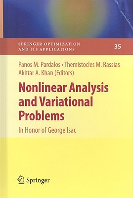 Nonlinear Analysis and Variational Problems