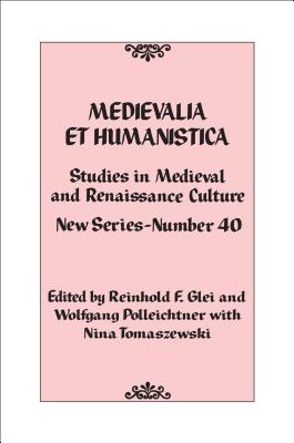 Medievalia et Humanistica, No. 40