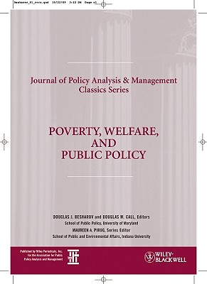 Poverty, Welfare, and Public Policy