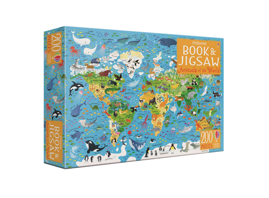 Usborne Book and Jigsaw Animals of the World