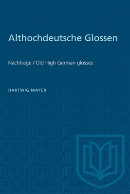 Althochdeutsche Glossen