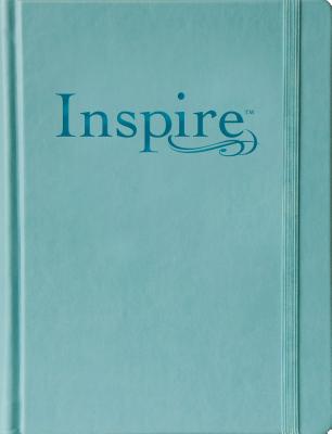 NLT Inspire Bible Large Print, Tranquil Blue