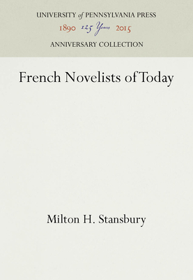 French Novelists of Today