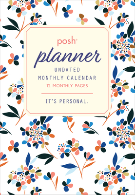 Posh Planner Undated Monthly Calendar
