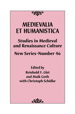 Medievalia et Humanistica, No. 46