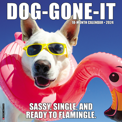 Dog-Gone-It 2024 12 X 12 Wall Calendar