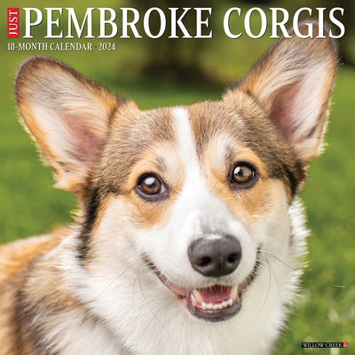 Just Pembroke Corgis 2024 12 X 12 Wall Calendar