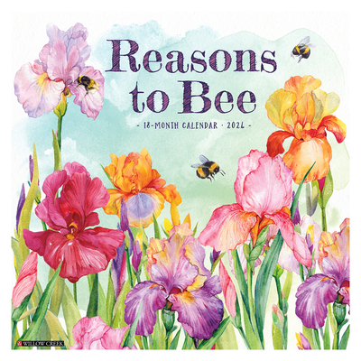 Reasons to Bee 2024 12 X 12 Wall Calendar