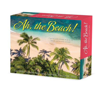 Ah, the Beach! 2024 6.2 X 5.4 Box Calendar