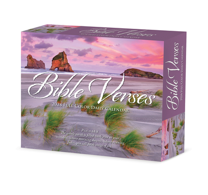 Bible Verses 2024 6.2 X 5.4 Box Calendar