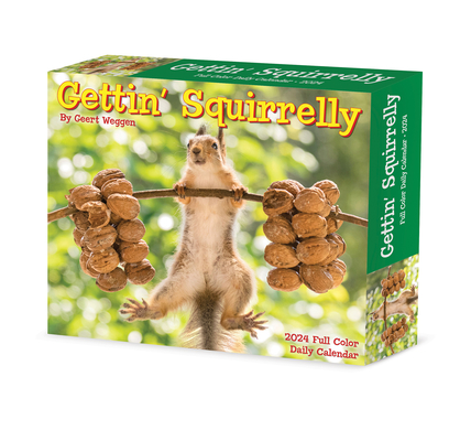 Gettin' Squirrelly 2024 6.2 X 5.4 Box Calendar