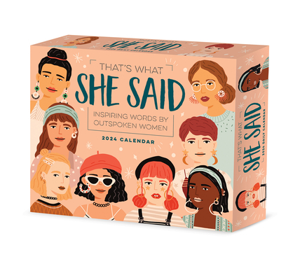 That's What She Said 2024 6.2 X 5.4 Box Calendar