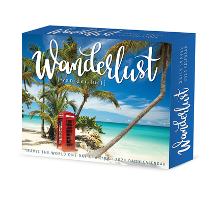 Wanderlust 2024 6.2 X 5.4 Box Calendar