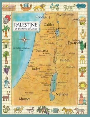 Palestine in the Time of Jesus Map