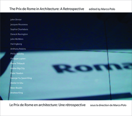 The Prix de Rome in Architecture