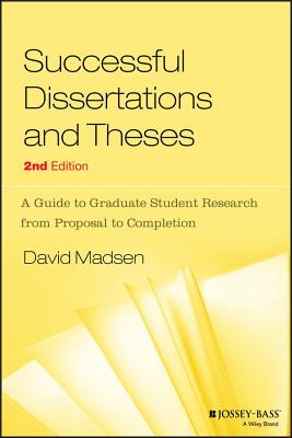 Successful Dissertations and Theses