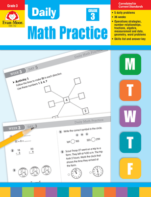 Daily Math Practice, Grade 3 Te