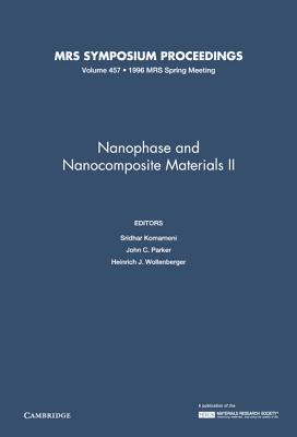 Nanophase and Nanocomposite Materials II