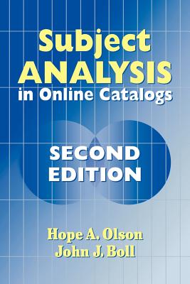 Subject Analysis in Online Catalogs, 2nd Edition