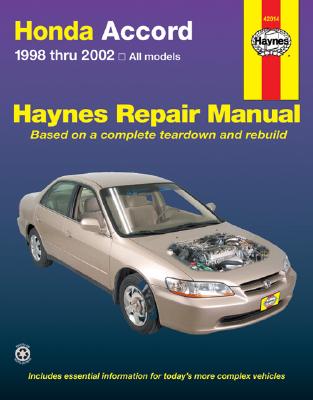 Honda Accord (1998-2002) Haynes Repair Manual (USA)