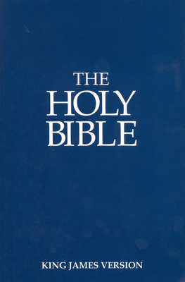 KJV Economy Bible (Softcover, Blue)