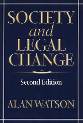 Society And Legal Change 2Nd Ed