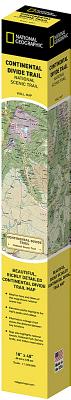 National Geographic Continental Divide Trail Wall Map In Gif T Box