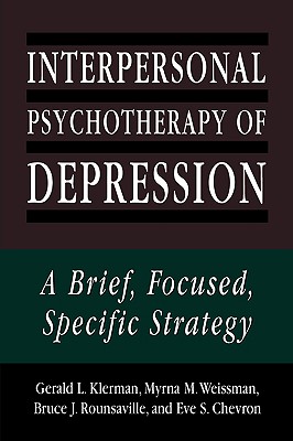 Interpersonal Psychotherapy of Depression