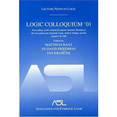 Logic Colloquium ''01