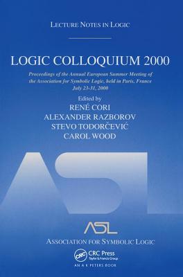 Logic Colloquium 2000 (hardcover)