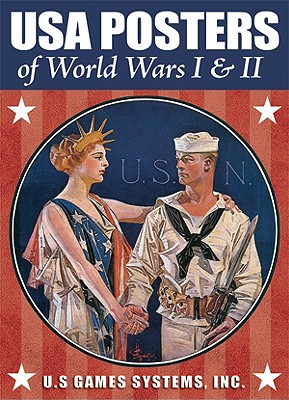 USA Posters of World Wars I & II Poker Deck