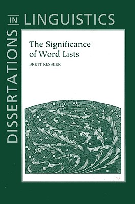 The Significance of Word Lists