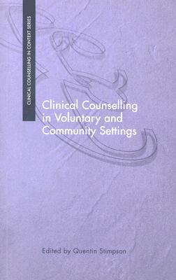 Clinical Counselling in Voluntary and Community Settings